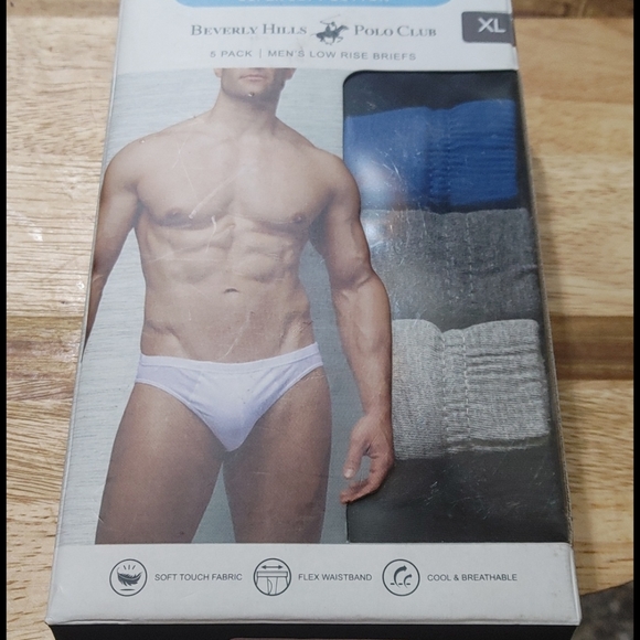 5-pack Men's Low Rise Briefs